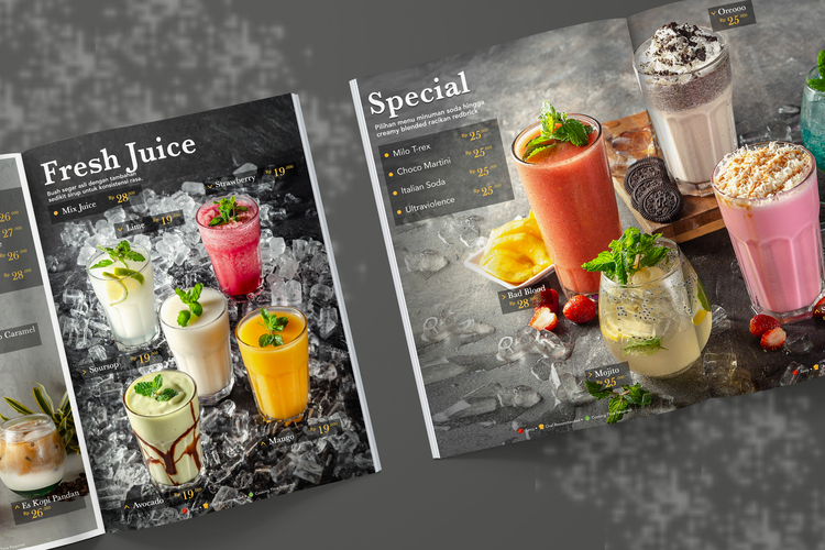 menu design malaysia