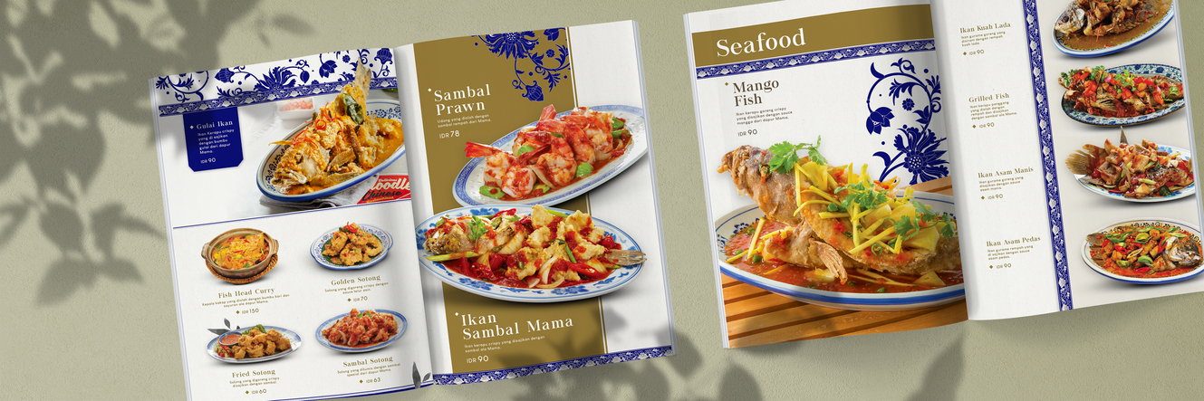 menu design malaysia