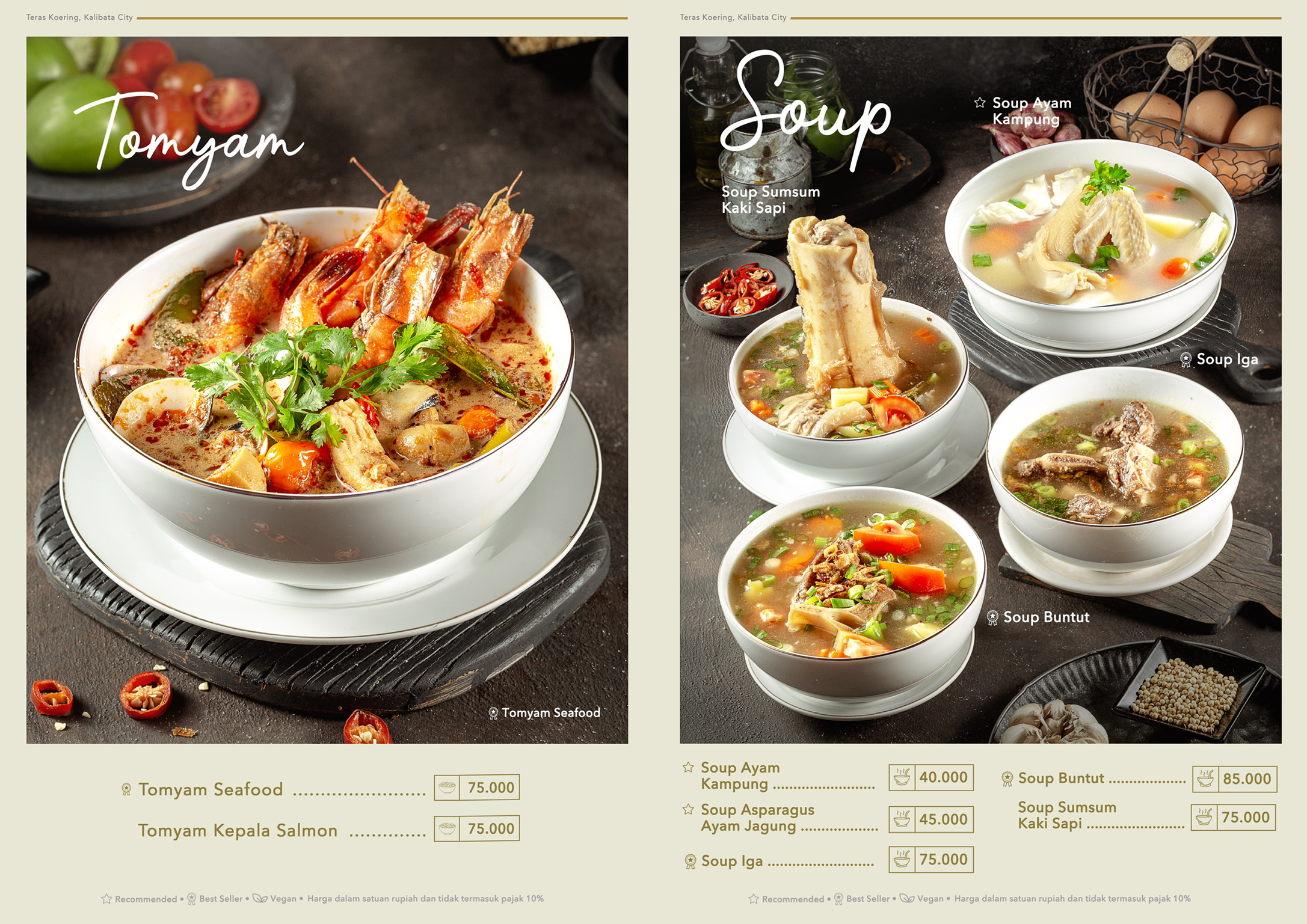 menu design malaysia