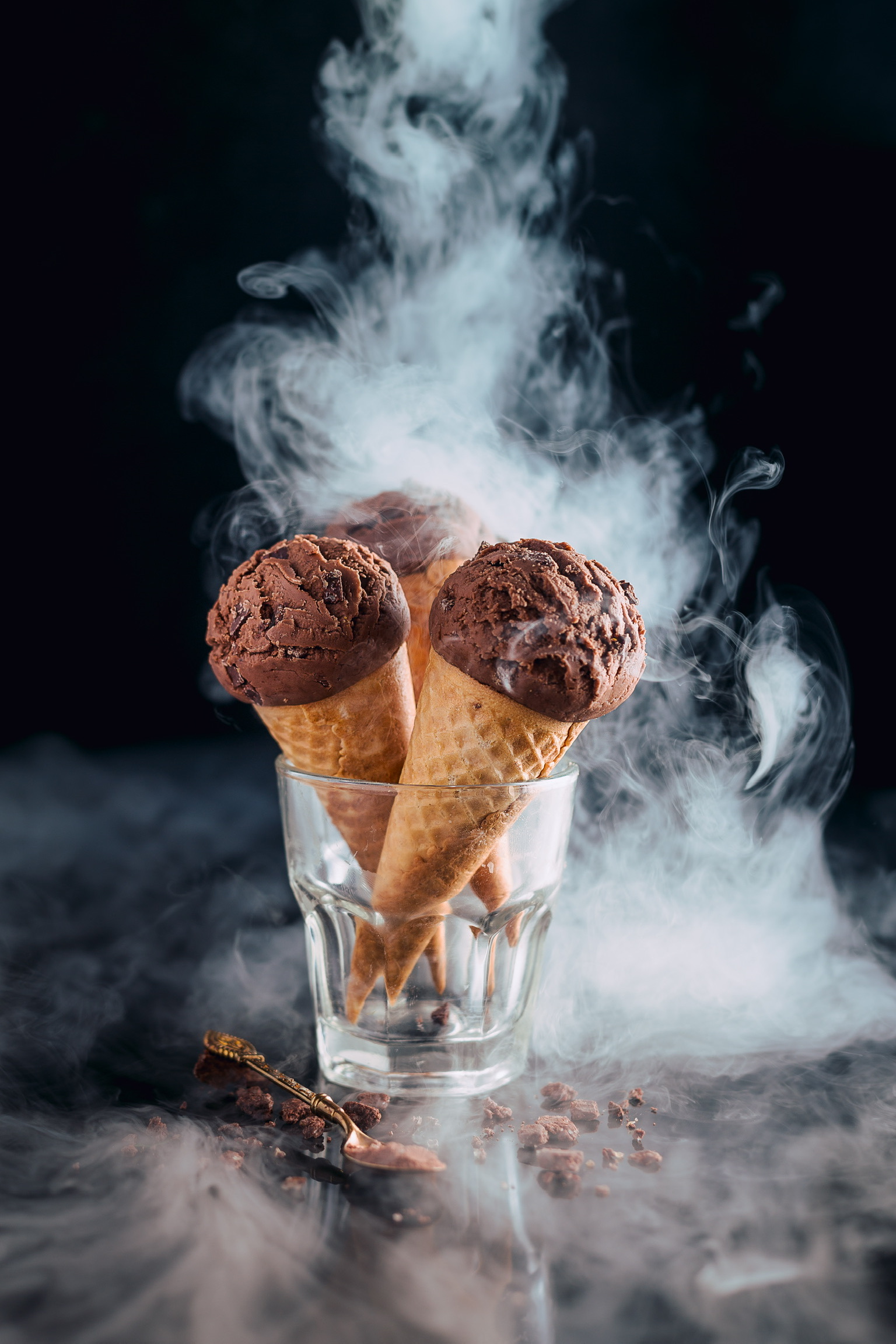 ice cream photo backdrop