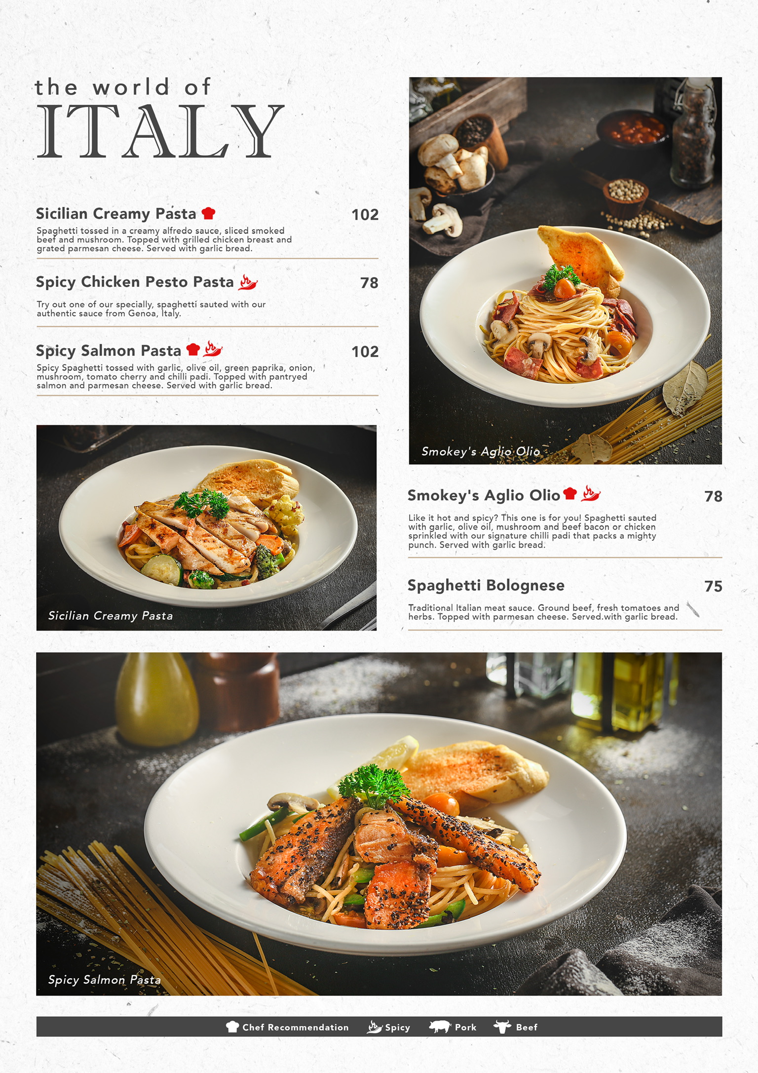 menu book design singapore