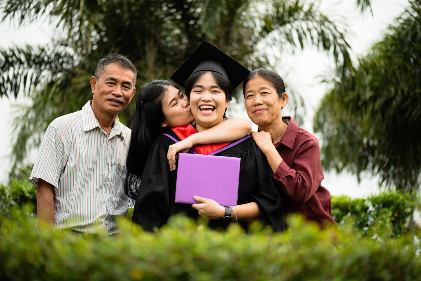 family graduation photoshoot singapore