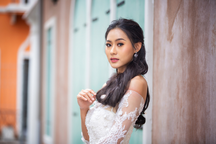 national museum of singapore wedding photoshoot