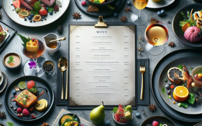 Elevate Your Dining Experience with Effective Restaurant Menu Photography