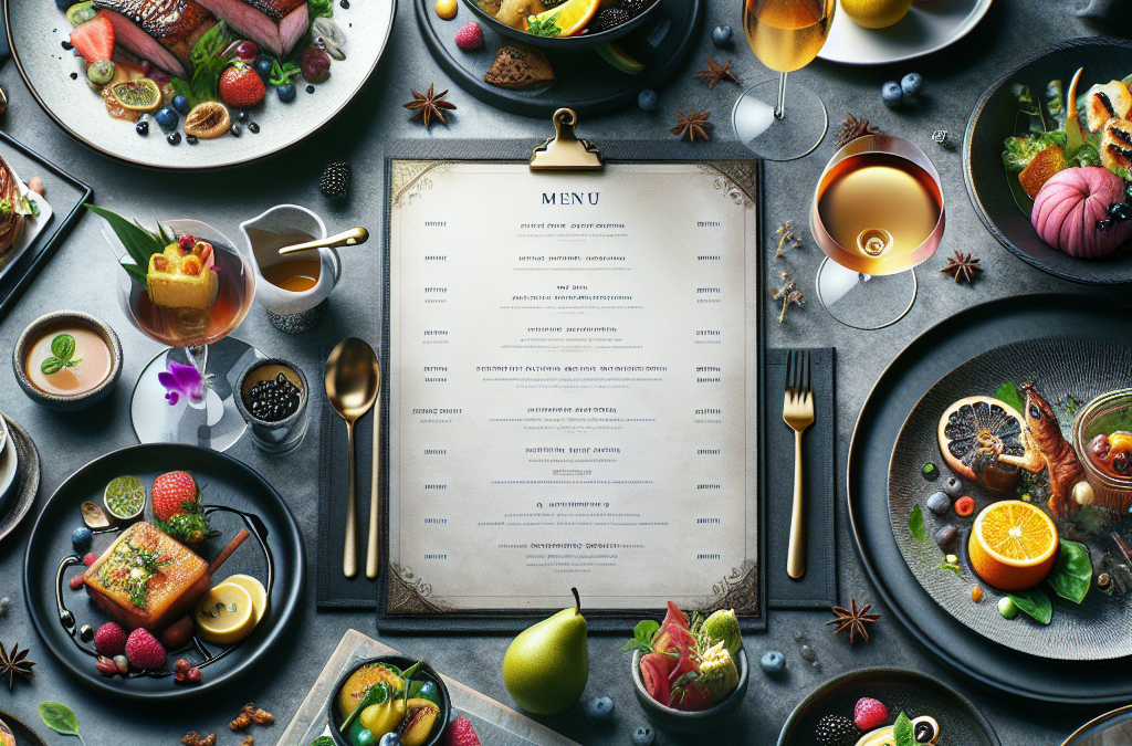 Elevate Your Dining Experience with Effective Restaurant Menu Photography