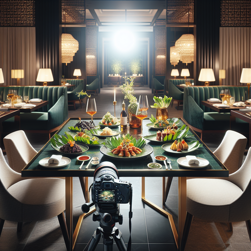 fine dining photography